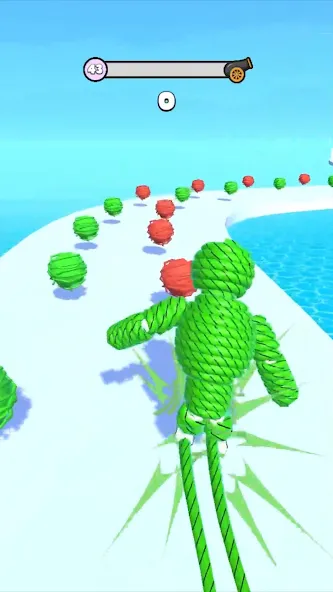 Rope-Man Run (Трос)  [МОД Бесконечные деньги] Screenshot 2