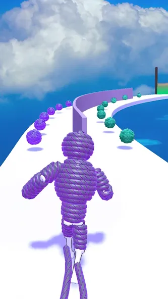 Rope-Man Run (Трос)  [МОД Бесконечные деньги] Screenshot 4