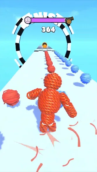Rope-Man Run (Трос)  [МОД Бесконечные деньги] Screenshot 5
