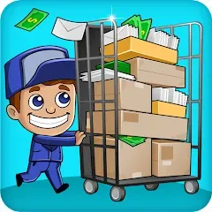 Взломанная Idle Mail Tycoon (Айдл Мейл Тайкун)  [МОД Бесконечные монеты] - последняя версия apk на Андроид