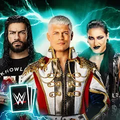 Скачать взлом WWE SuperCard - Battle Cards (ВВЕ СуперКард)  [МОД Все открыто] - стабильная версия apk на Андроид