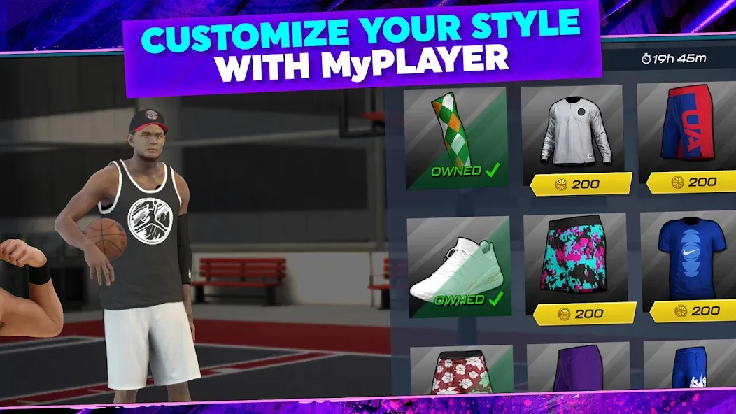 NBA 2K Mobile Basketball Game (НБА 2 Мобайл)  [МОД Бесконечные деньги] Screenshot 2