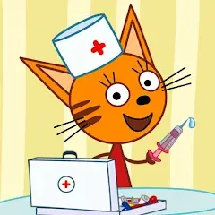 Взлом Kid-E-Cats: Animal hospital  [МОД Меню] - полная версия apk на Андроид