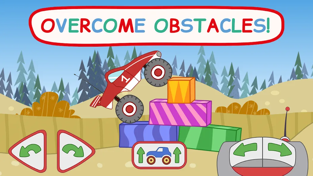 Kid-E-Cats: Kids Monster Truck  [МОД Mega Pack] Screenshot 3