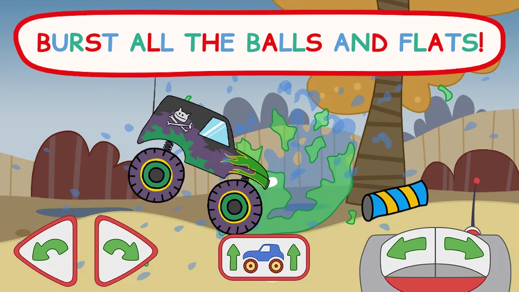 Kid-E-Cats: Kids Monster Truck  [МОД Mega Pack] Screenshot 5