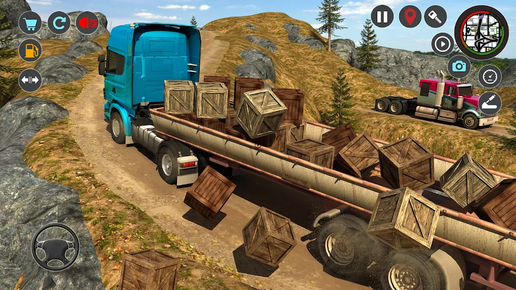 Transport Simulator Truck Game  [МОД Много денег] Screenshot 3