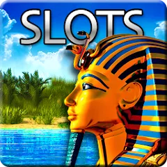 Скачать взломанную Slots - Pharaoh's Way Casino (Слоты)  [МОД Все открыто] - стабильная версия apk на Андроид