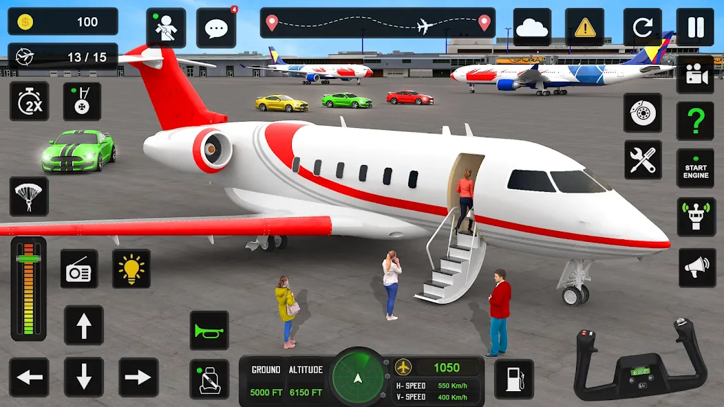 City Pilot Cargo Plane Games (Сити Пилот Карго Плейн Геймс)  [МОД Unlimited Money] Screenshot 2