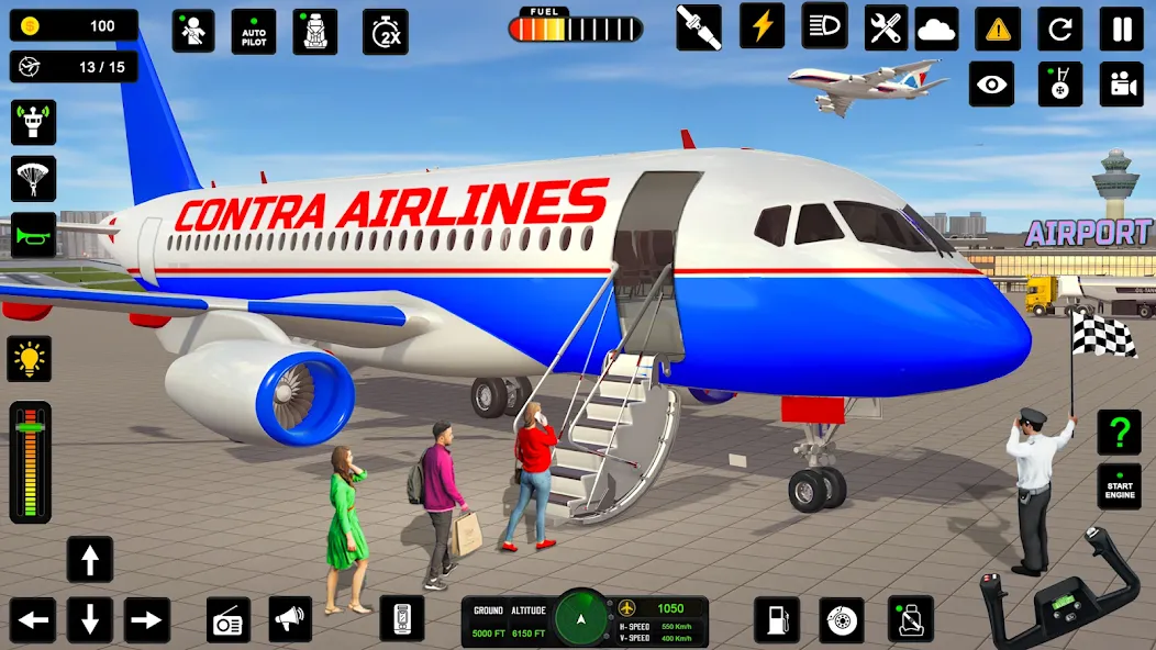 City Pilot Cargo Plane Games (Сити Пилот Карго Плейн Геймс)  [МОД Unlimited Money] Screenshot 5