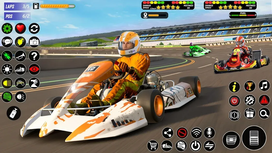 Buggy Race: Kart Racing Games  [МОД Unlimited Money] Screenshot 1