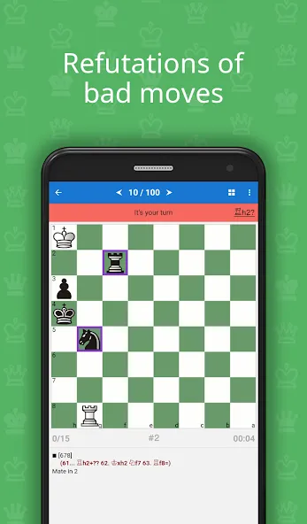 Mate in 2 (Chess Puzzles)  [МОД Unlimited Money] Screenshot 3