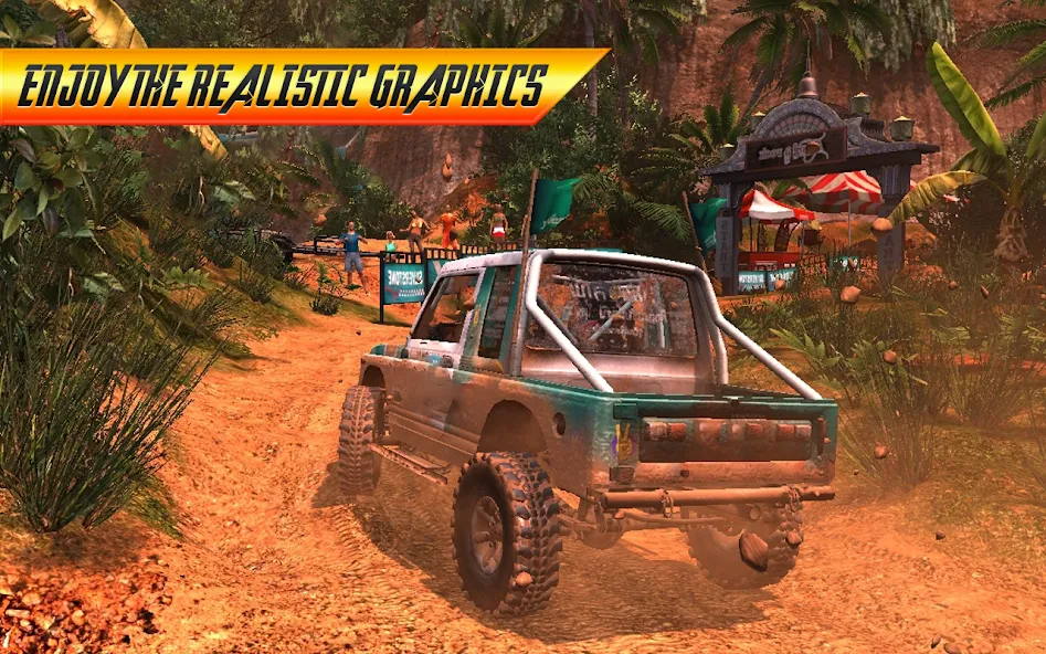 Offroad Jeep Driving Simulator  [МОД Все открыто] Screenshot 4