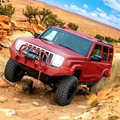 Скачать взлом Off Road Jeep Drive Simulator  [МОД Menu] - последняя версия apk на Андроид