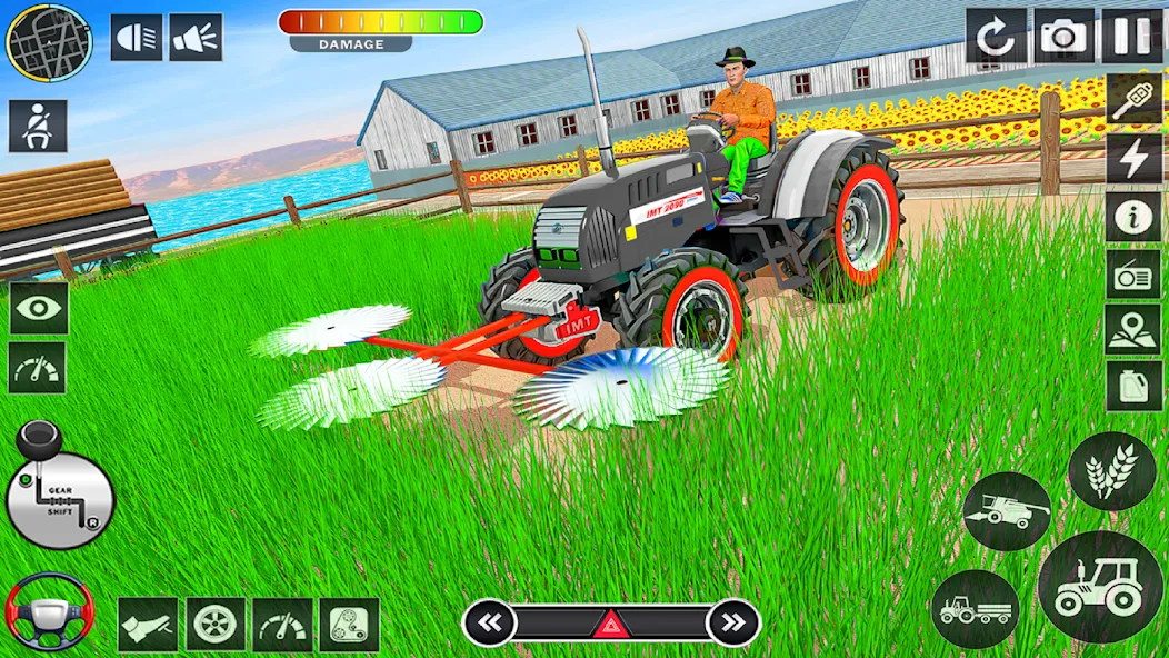 Big Tractor Farming Simulator (Биг Трактор Фарминг Симулятор)  [МОД Много денег] Screenshot 4