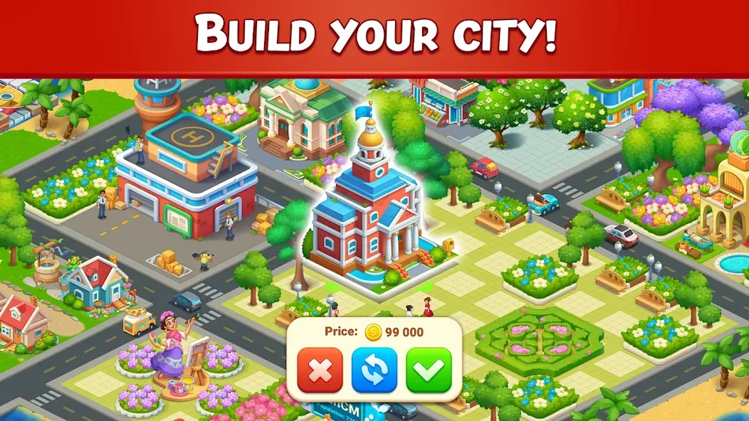 Farm City: Farming & Building (Фарм Сити)  [МОД Меню] Screenshot 4