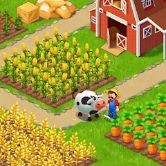 Скачать взлом Farm City: Farming & Building (Фарм Сити)  [МОД Меню] - стабильная версия apk на Андроид