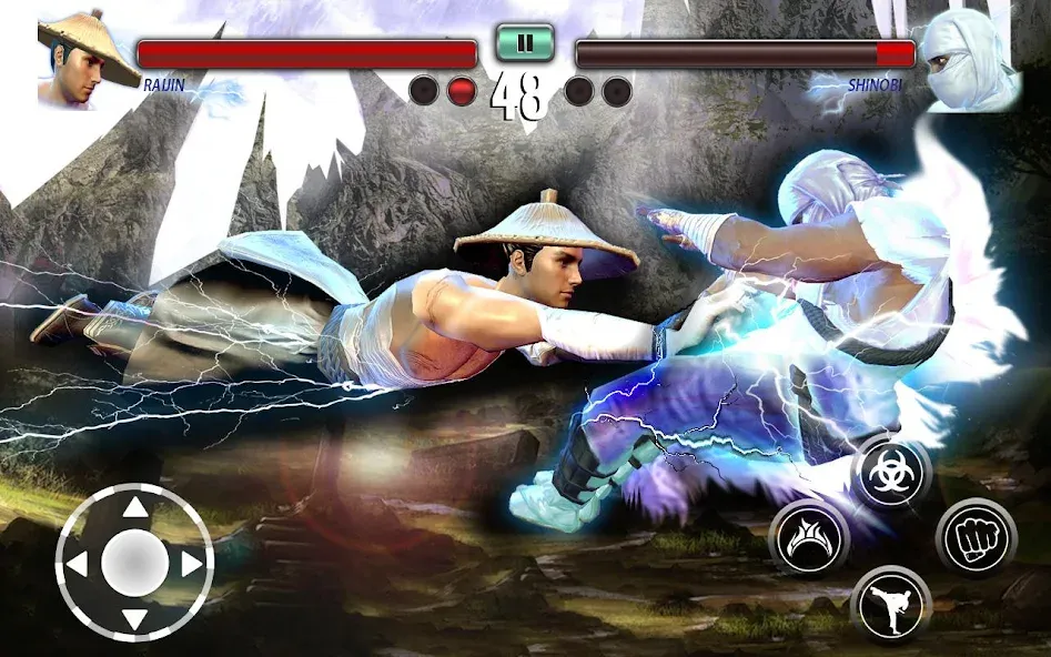 Ninja Games Fighting: Kung Fu (Ниндзя Игры Борьбы)  [МОД Menu] Screenshot 1