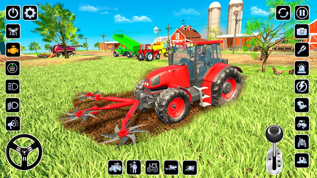 Farming Games & Tractor Games  [МОД Unlocked] Screenshot 1