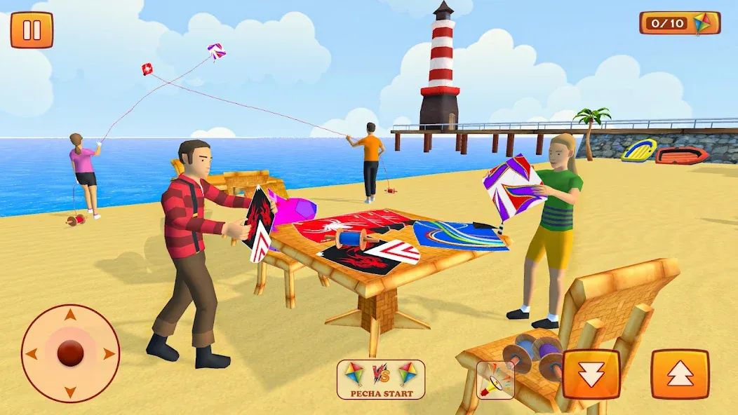 Kite Game: Kite Flying Game 3D  [МОД Unlocked] Screenshot 3