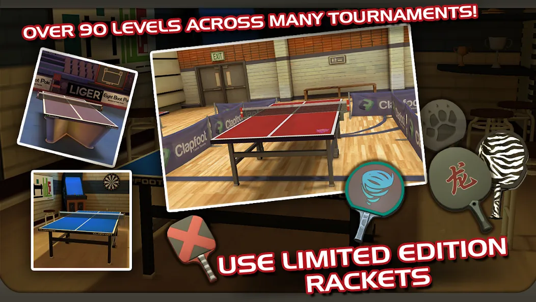 Ping Pong Masters (Пингпонг мастера)  [МОД Много монет] Screenshot 2