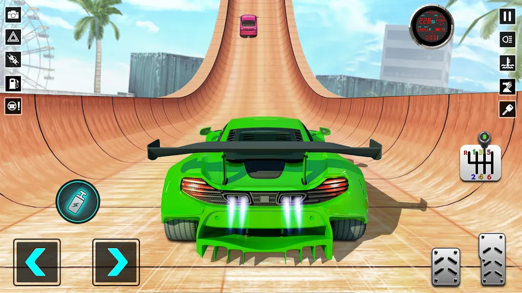 TopRace: Fast Car Simulator (Рамп Кар Гейм)  [МОД Menu] Screenshot 3