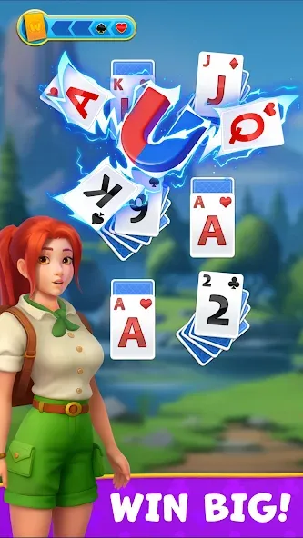 Kings & Queens: Solitaire Game  [МОД Бесконечные монеты] Screenshot 3