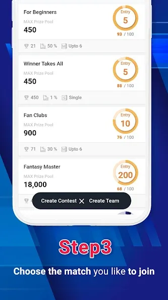 Legend Fantasy- Fantasy sports (Легенда фэнтези)  [МОД Меню] Screenshot 4