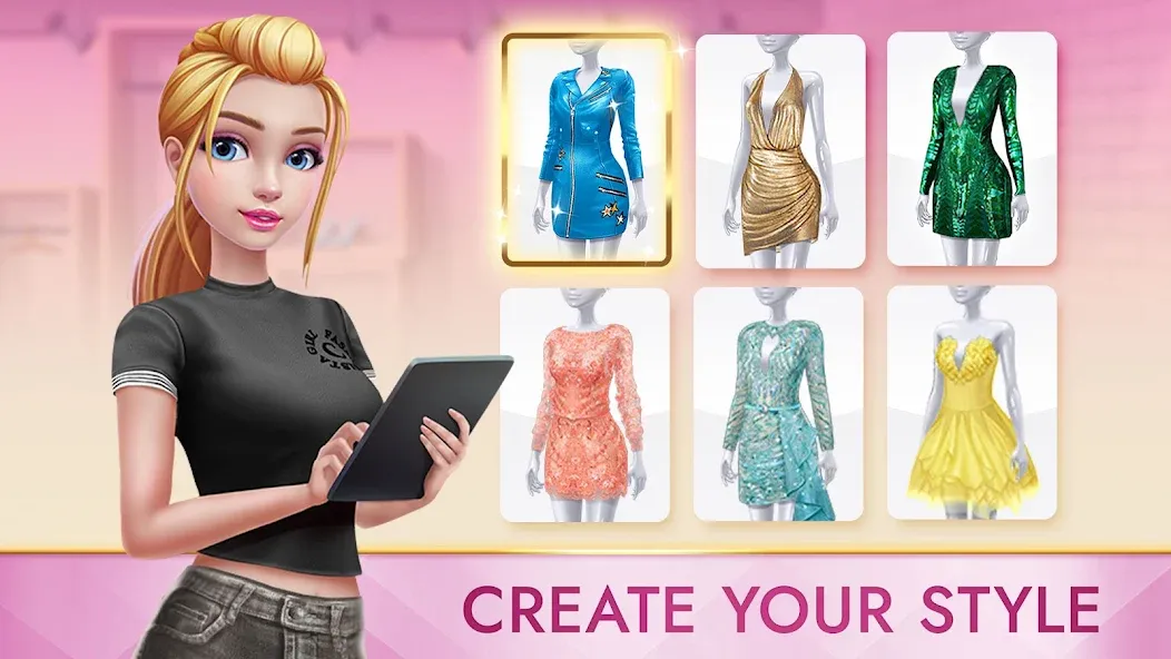 Super Stylist Fashion Makeover  [МОД Много денег] Screenshot 1