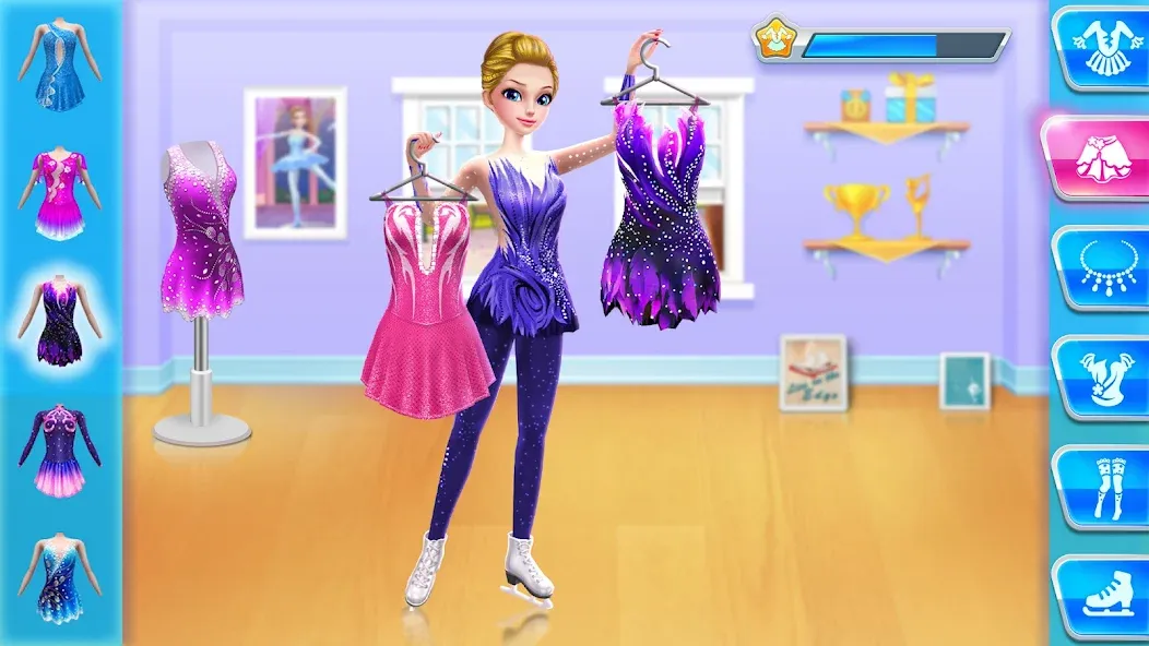 Ice Skating Ballerina Life  [МОД Много денег] Screenshot 1