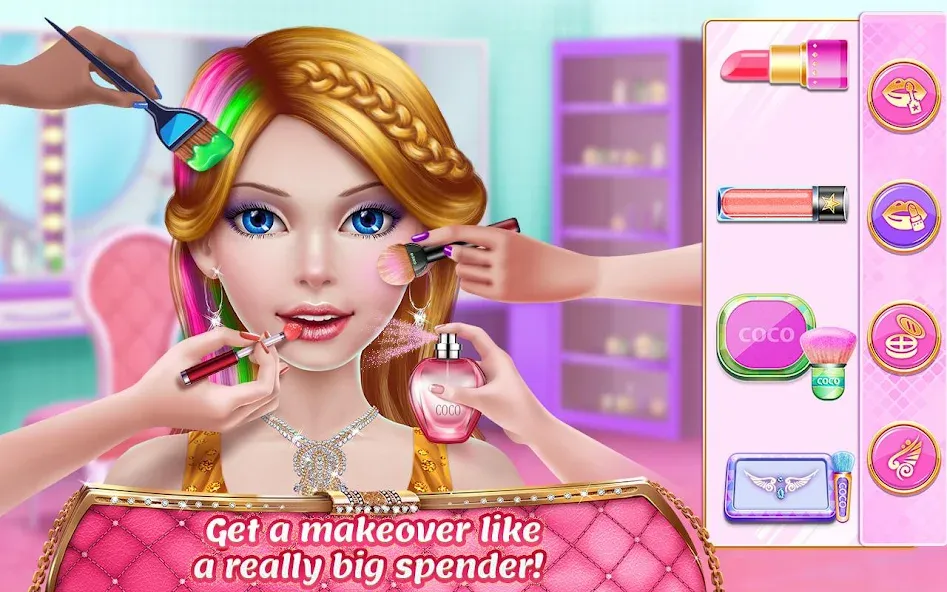 Rich Girl Mall - Shopping Game  [МОД Unlimited Money] Screenshot 3