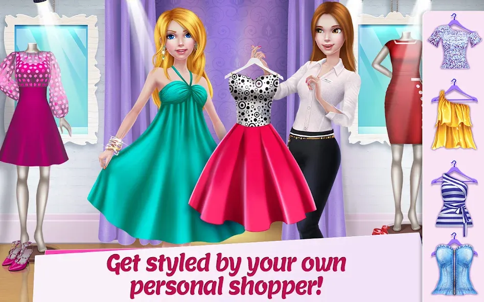 Shopping Mall Girl: Chic Game  [МОД Много монет] Screenshot 3