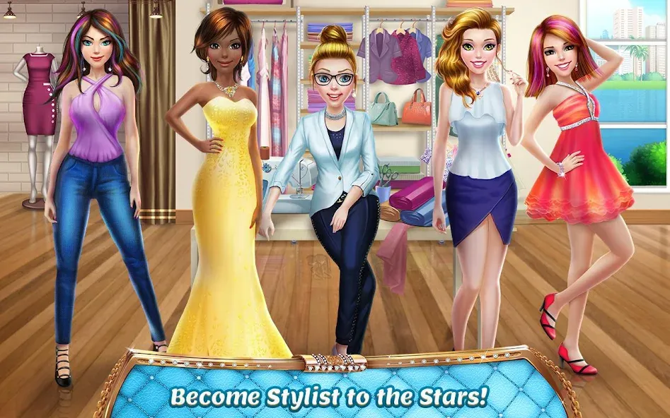 Stylist Girl: Make Me Fabulous  [МОД Mega Pack] Screenshot 5