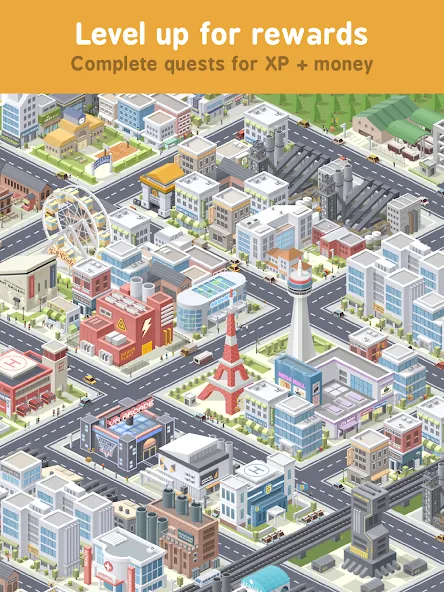 Pocket City Free (Покет Сити)  [МОД Unlimited Money] Screenshot 4