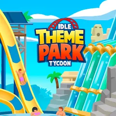 Скачать взломанную Idle Theme Park Tycoon (Айдел Тем Парк Тайкун)  [МОД Меню] - последняя версия apk на Андроид