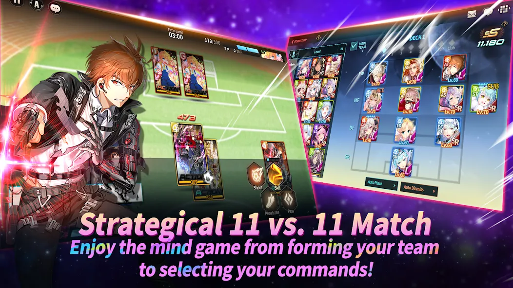 Soccer Spirits (Соккер Спиритс)  [МОД Бесконечные монеты] Screenshot 2