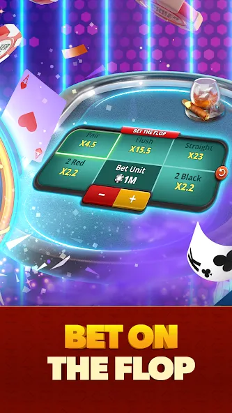 Poker Face: Texas Holdem Poker (Покер Фейс)  [МОД Бесконечные монеты] Screenshot 4