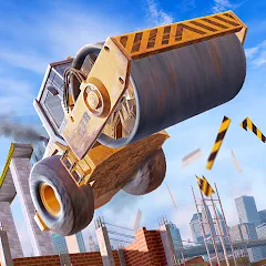 Взлом Construction Ramp Jumping (Конструкция для прыжков на рампе)  [МОД Меню] - стабильная версия apk на Андроид