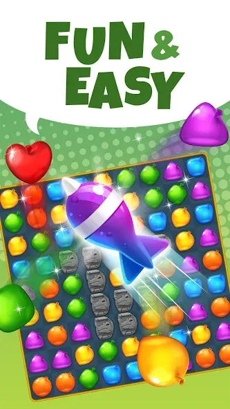 Aqua Blast: Match 3 Puzzle (Аква Бласт)  [МОД Все открыто] Screenshot 2