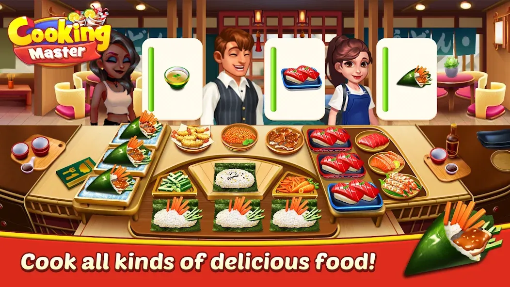 Cooking Master:Restaurant Game (Кукинг Мастер)  [МОД Много монет] Screenshot 3