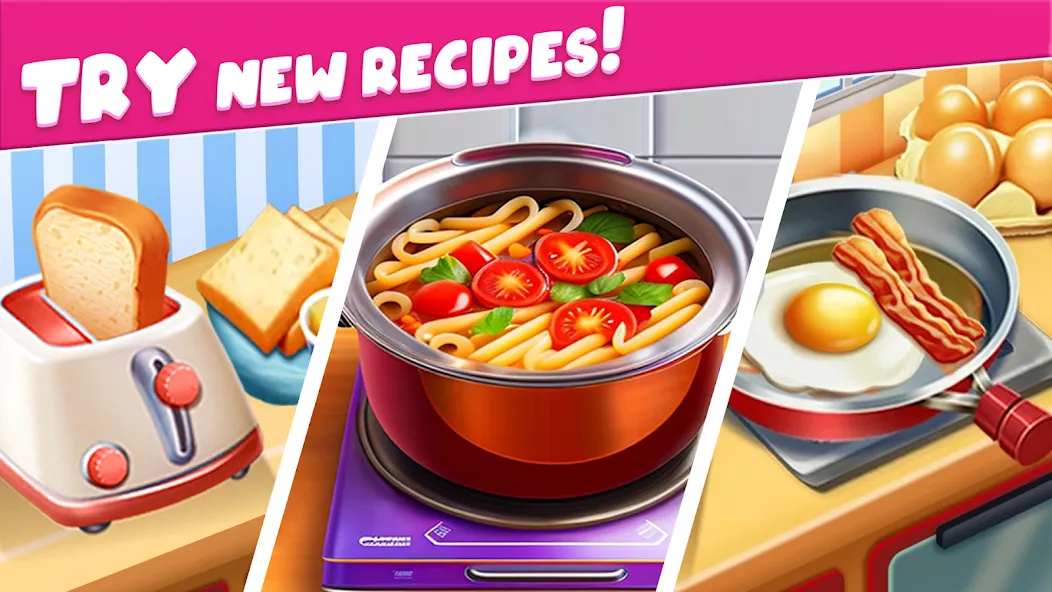 Cooking Taste Restaurant Games  [МОД Menu] Screenshot 2