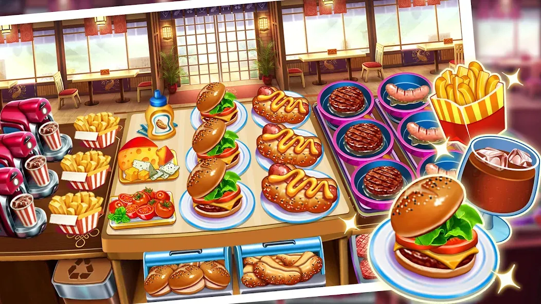 Food Game Crazy Super Chef  [МОД Меню] Screenshot 4