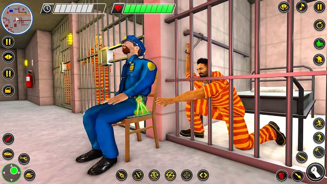 Grand Jail Prison: Escape Game (Гранд Джейл Призон)  [МОД Menu] Screenshot 1