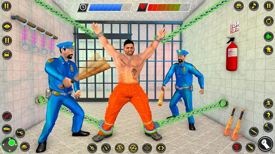 Grand Jail Prison: Escape Game (Гранд Джейл Призон)  [МОД Menu] Screenshot 3