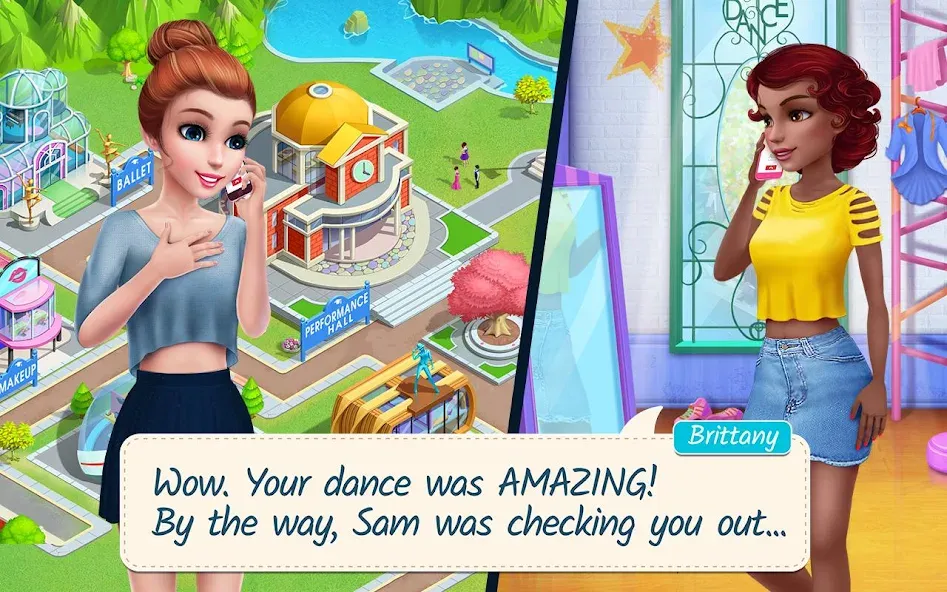 Dance School Stories  [МОД Все открыто] Screenshot 2