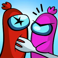 Скачать взлом Sausage Wars.io  [МОД Mega Pack] - стабильная версия apk на Андроид