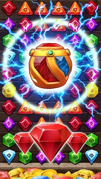 Jewel Ancient Pyramid Treasure  [МОД Меню] Screenshot 1