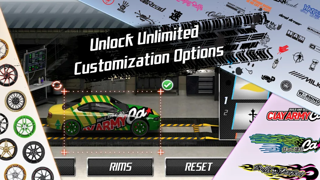 Drag Racing (Драгрейсинг)  [МОД Unlimited Money] Screenshot 1