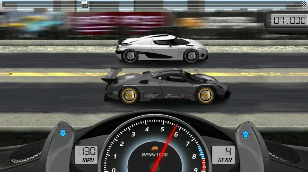 Drag Racing (Драгрейсинг)  [МОД Unlimited Money] Screenshot 2