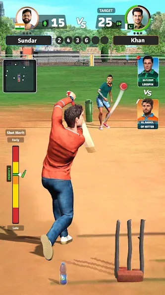 Cricket Gangsta™ Cricket Games (Крикет Гангста 11 Лига)  [МОД Unlimited Money] Screenshot 1