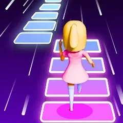 Скачать взлом Melody Run - Cute Popcat Music (Мелодия Ран)  [МОД Все открыто] - полная версия apk на Андроид